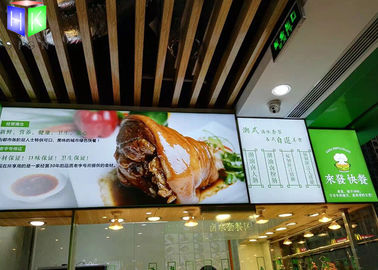 China Van het het Restaurantmenu van Lit van de Framelessrand verlichtte de Lichte Doos het Onverwachte Kader van Menutekens leverancier