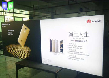 China 80 Goedkeuring van de de Reclamedecoratie ROHS van MM. de Slanke Stof Lightbox Binnenlandse fabriek